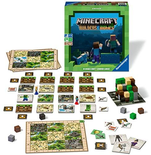 Ravensburger (Ravensburger) Board Game Minecraft: Builders & Biome 26892 4 Target Age 10 Years Old ~ [Table Game, Micra, Minecraft Game, Present (Birthday/Christmas)] mi e2b7d3be
