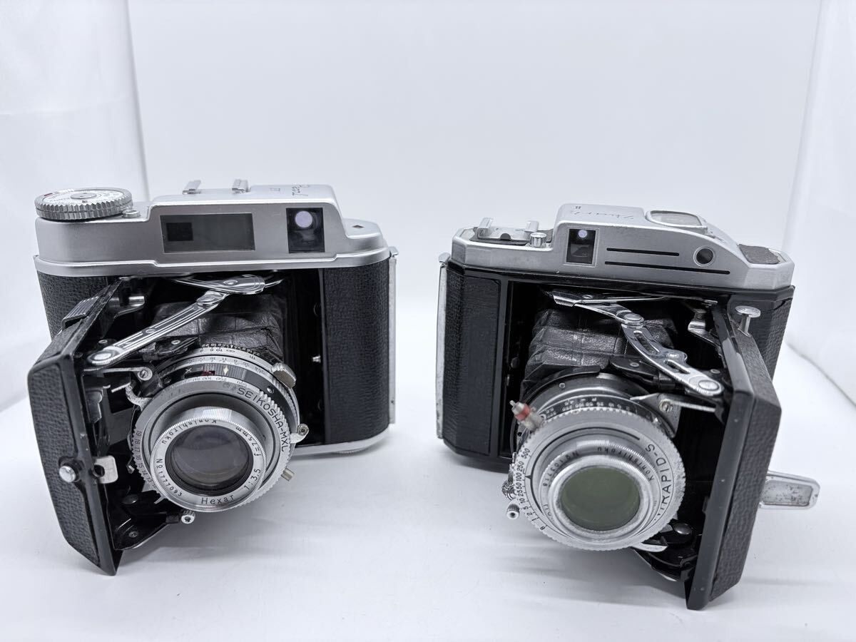 Konishiroku 小西六 Pearl IV 4 Hexar + Pearl II 2 Hexar F3.5 75mm