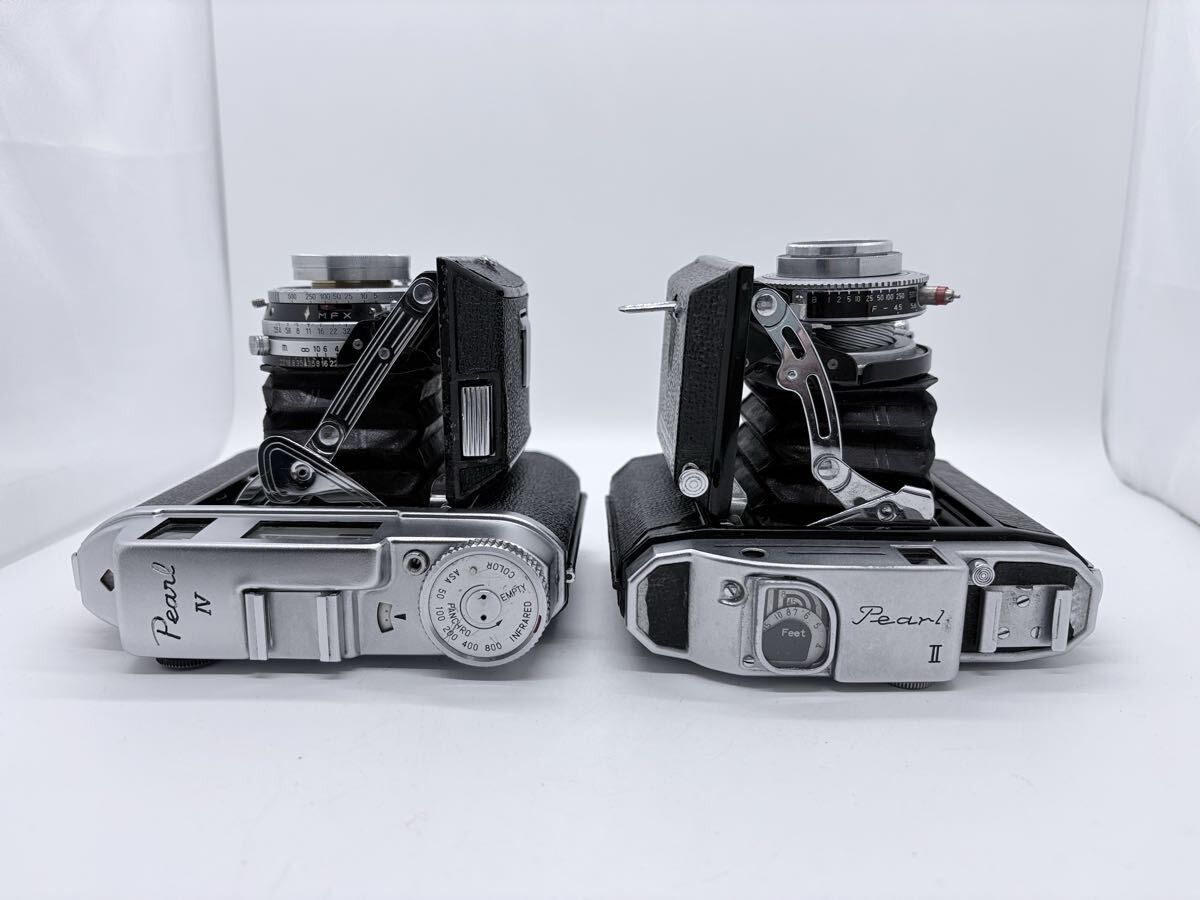 Konishiroku 小西六 Pearl IV 4 Hexar + Pearl II 2 Hexar F3.5 75mm
