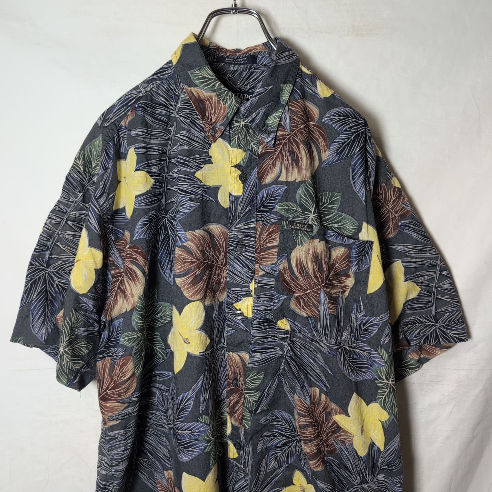 【Ralph Lauren/ラルフローレン】コットン アロハ シャツ f