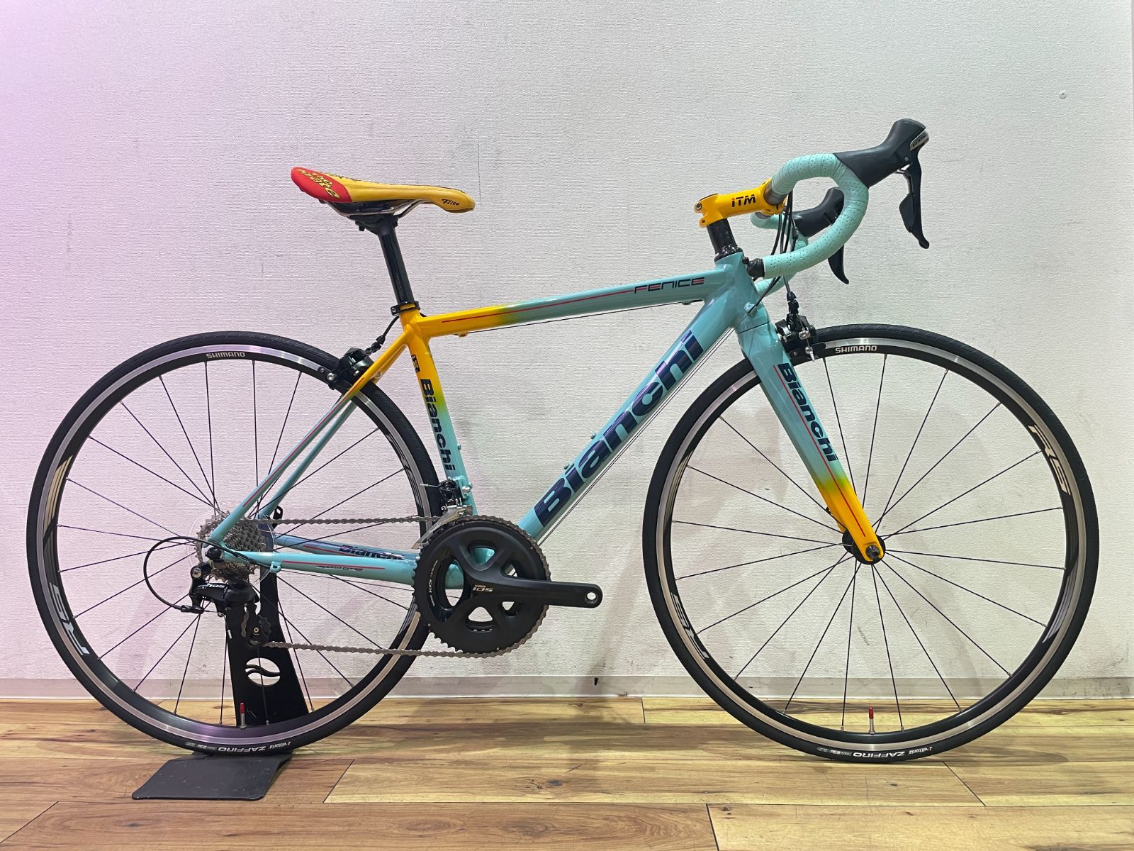 チャー　FENICE アンサンブル　新品 S1548 □USED□BIANCHI ビアンキ FENICE PRO 105 5800 フェニーチェ