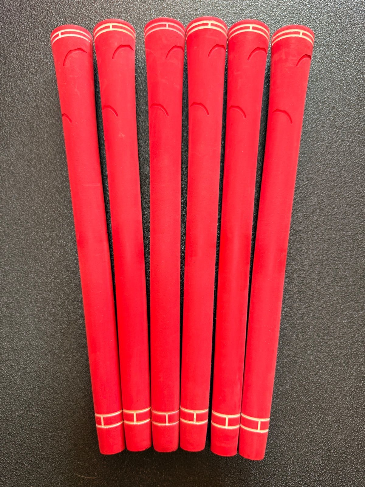 Masudagolf スリックフィットグリップ　レッド　バックラインあり6本 6,930円