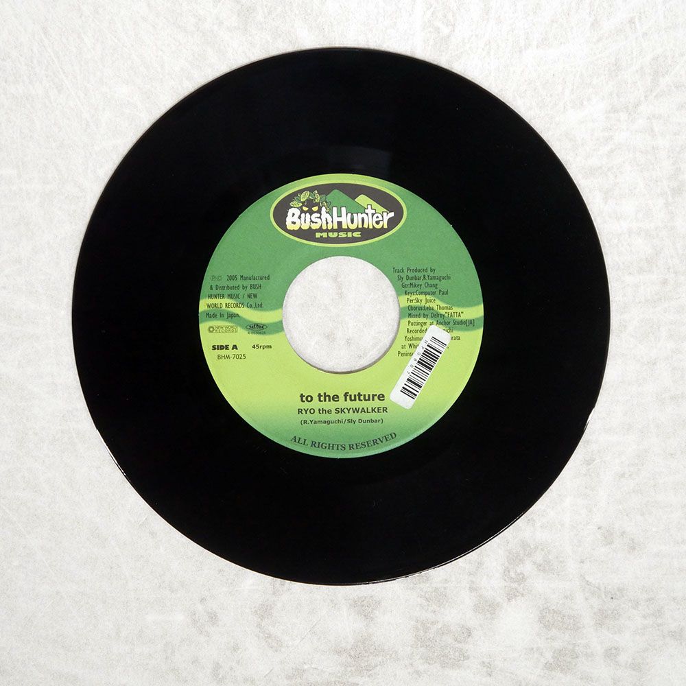 BushHunter 7インチレコード 4枚セット 国内盤 RYO THE SKYWALKER/TO THE FUTURE/BUSH HUNTER MUSIC BHM7025 7
