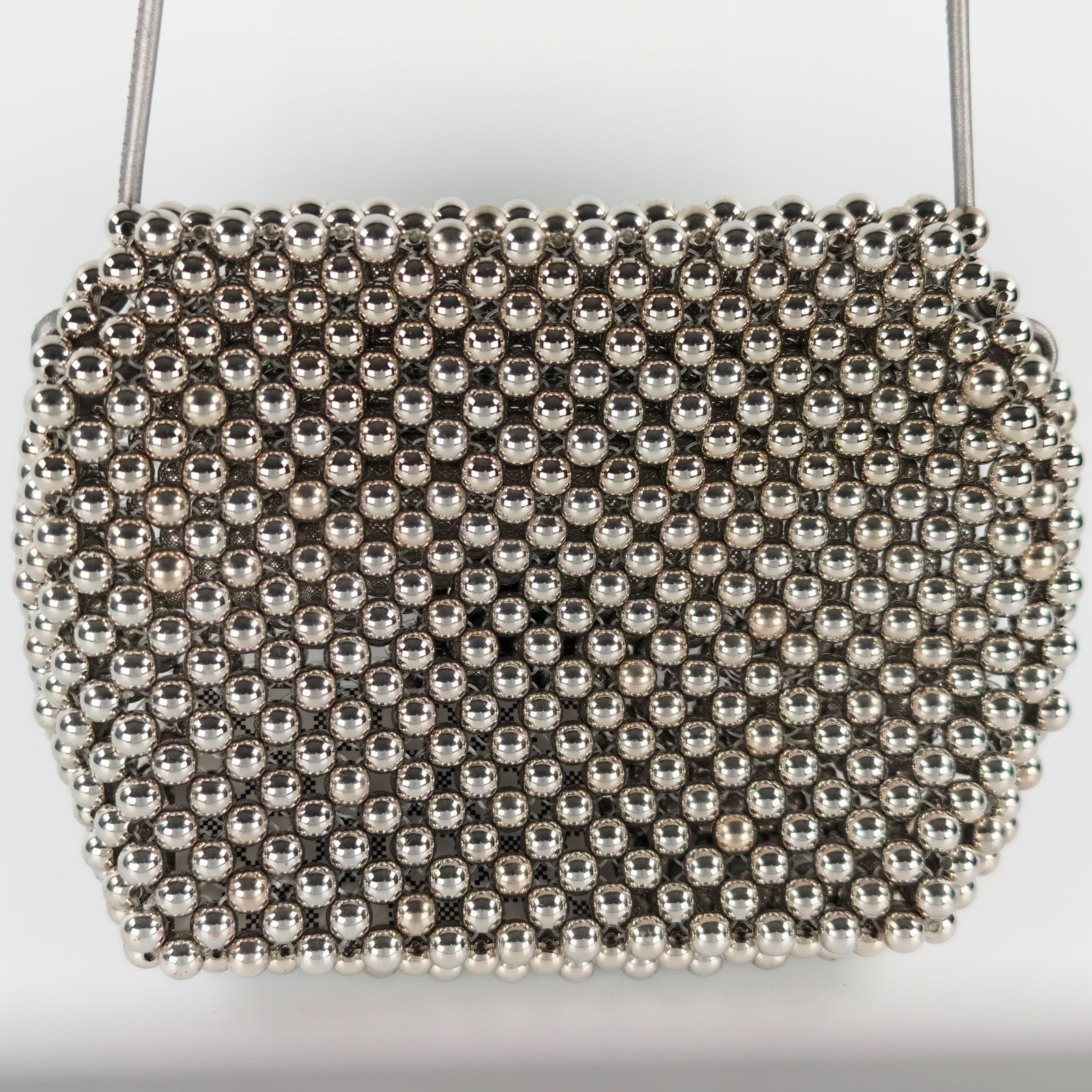 FURLA フルラ メトロポリス ミニ クロスボディ シルバー ビーズ