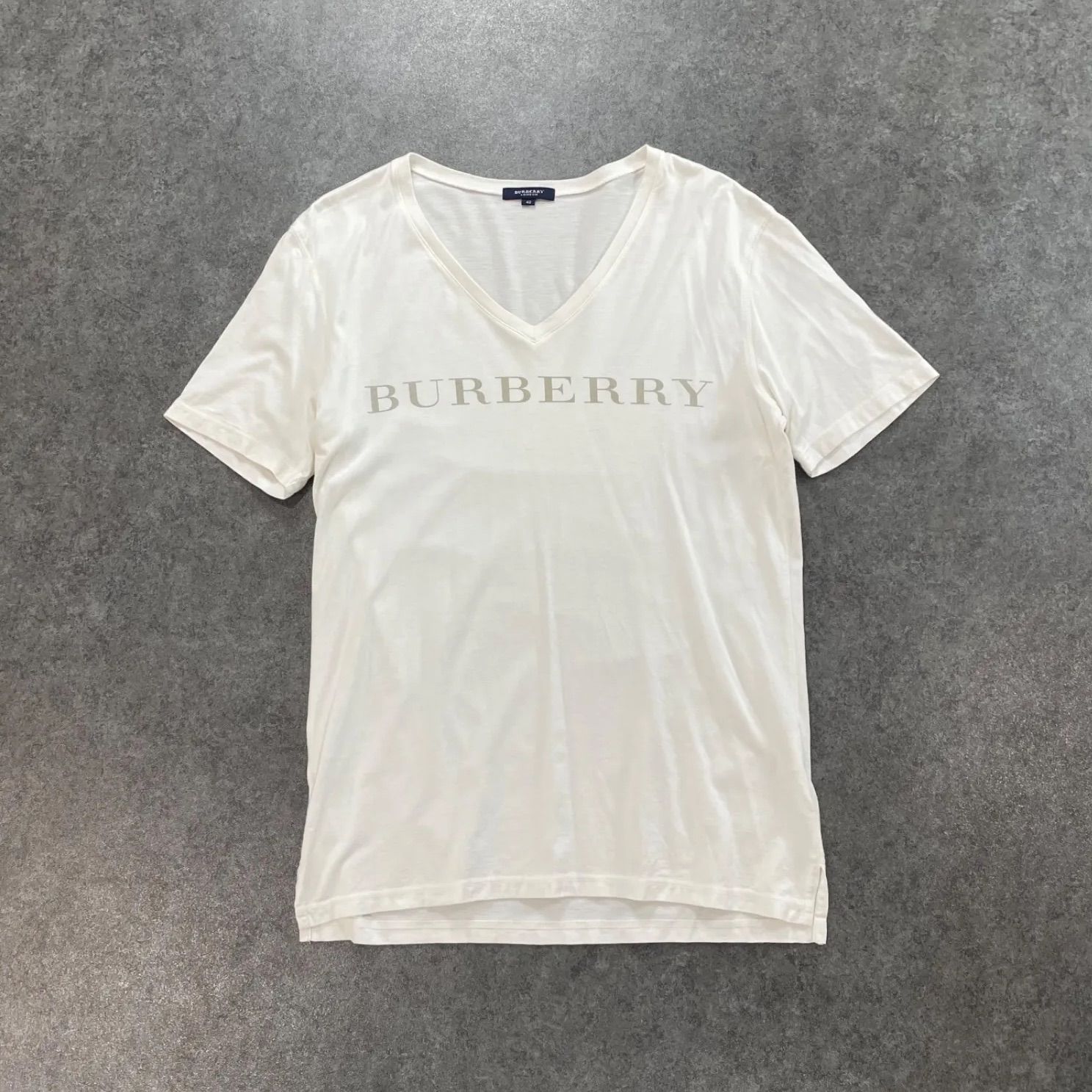日本製 BURBERRY LONDON バーバリーロンドン 半袖 Tシャツ カットソー 