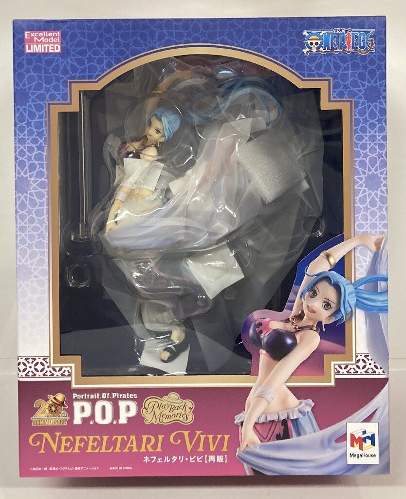 ワンピース p.o.p ビビ Playback Memories POP 初版 ワンピース p.o.p ビビ Playback Memories POP 初版 フィギュア