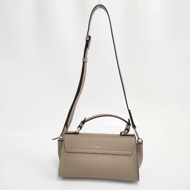 LORISTELLA ロリステッラ BETH 2WAY  レザー 革 イタリア製 ショルダーバッグ グレージュ レディース【中古】6-0412G∞ LORISTELLA ロリステッラ BETH 2WAY レザー 革 イタリア製 ショルダー