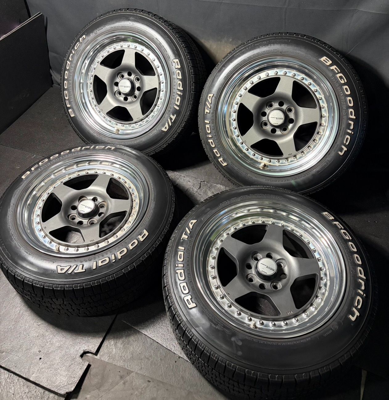 WORK ワーク MEISTER CR MGM 15インチ PCD100 4H ハブ径約60mm 約5 