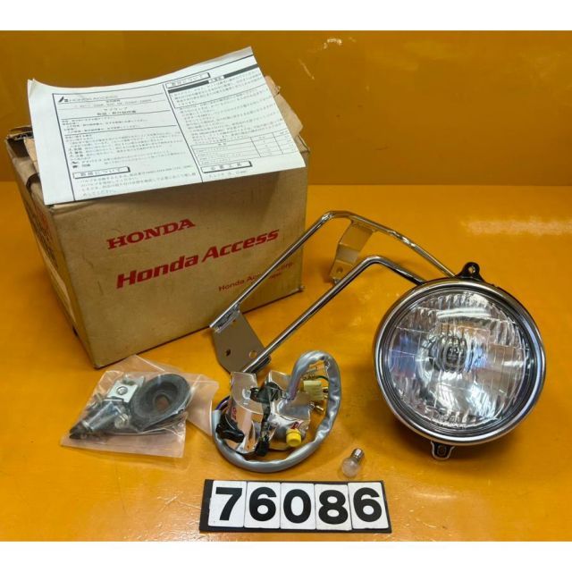 76086 新品 HONDA ホンダ スーパーカブ ホンダアクセス 純正オプション ヘッドライト サブランプ 08V32-GBJ-000