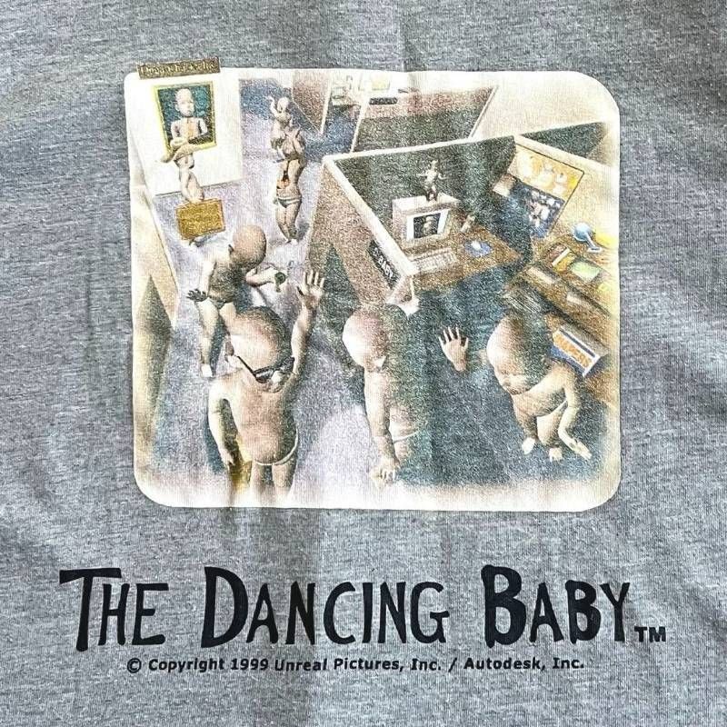 極希少 激レア 90s 1999年製 The Dancing Baby ダンシングベイビー 