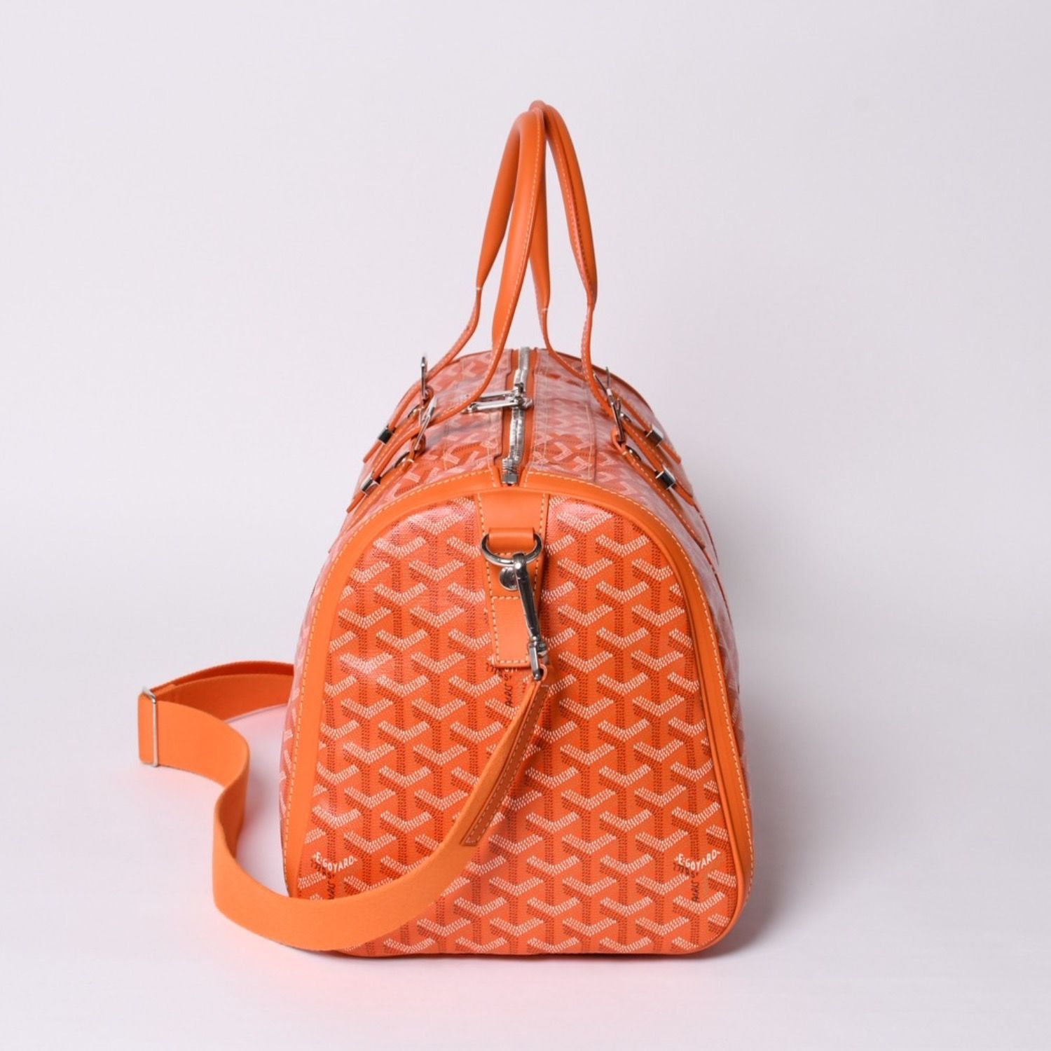 新品未使用ゴヤールGOYARDボストン45 オレンジ 中古・古着通販】GOYARD (ゴヤール) ボーイング45 ボストンバッグ