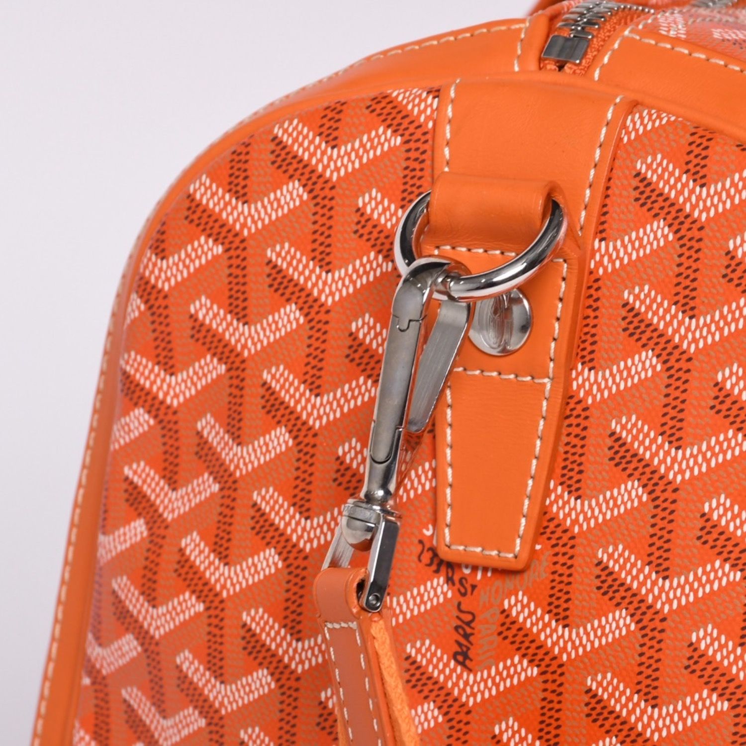 新品未使用ゴヤールGOYARDボストン45 オレンジ 新品未使用 GOYARD ゴヤール クロワジュール45 ボストンバッグ