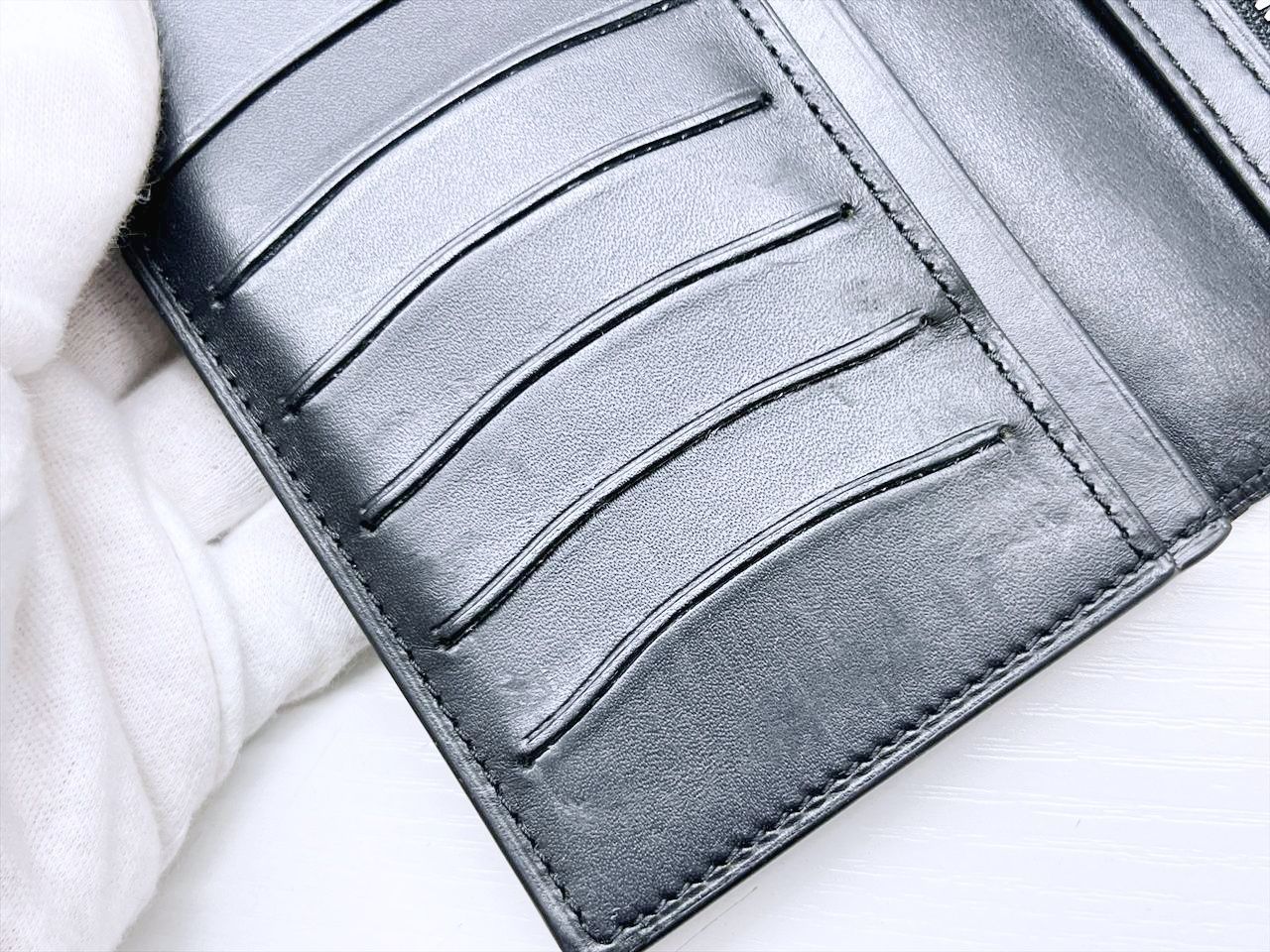 良好品 Berluti ベルルッティ サンタル フラップ ロングウォレット 二
