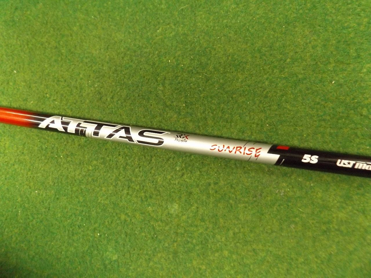 アッタスレッドサンライズ5S 227 ATTAS RX SUNRISE RED 5 S-FLEX 44.625インチ PINGスリーブ付