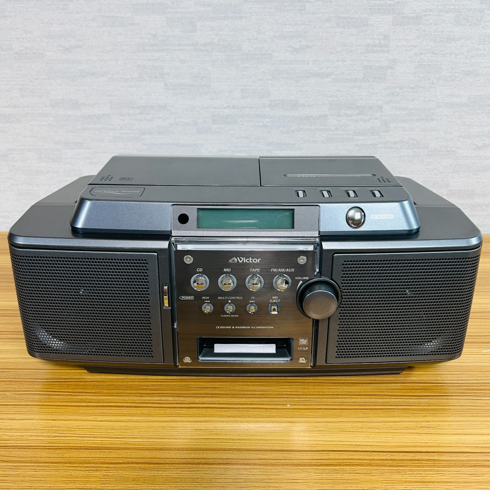 現状品】Victor ビクター Clavia クラビア CD/ラジカセコンポ RC-Z1MD