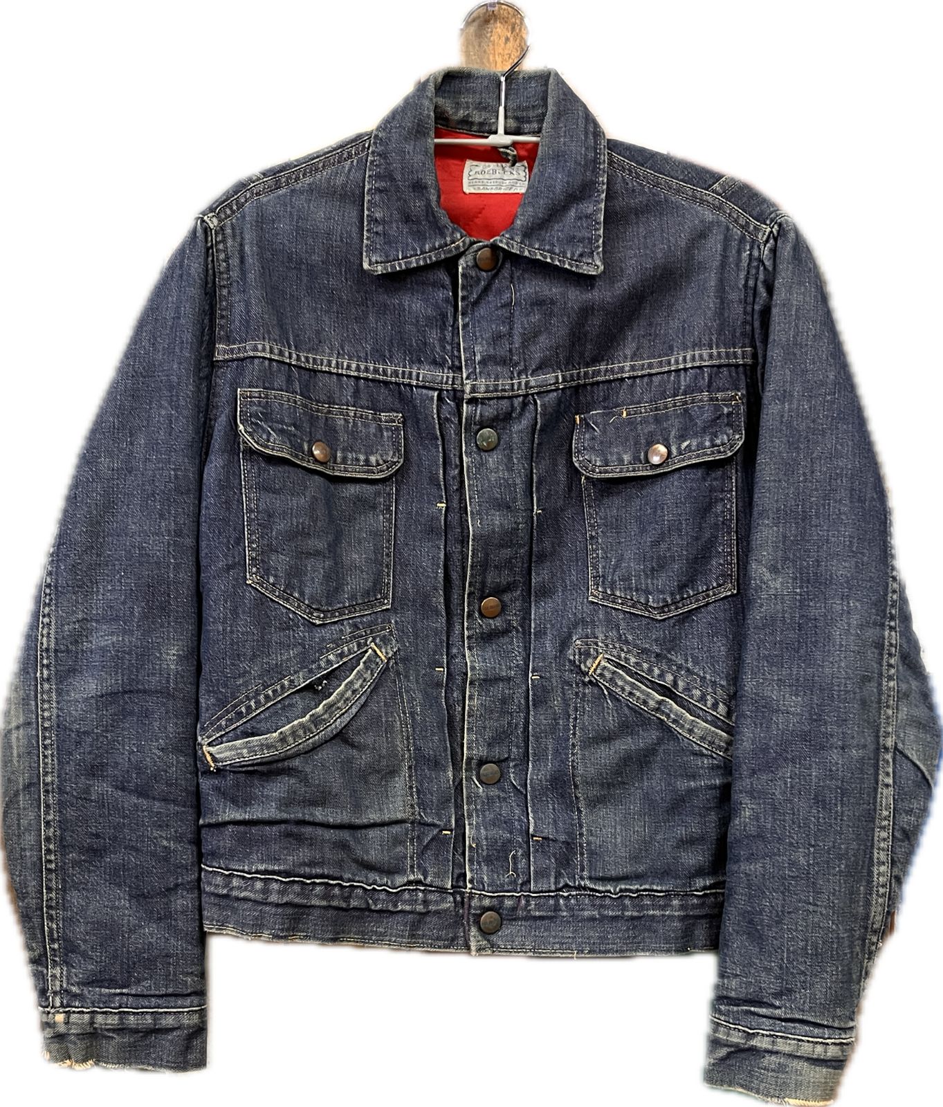 1960s ROEBUCKS Denim Jacket / Quilted Liner - メルカリ 1960s ROEBUCKS Denim Jacket / Quilted Liner - メルカリ