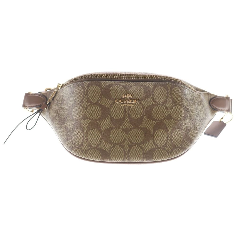 COACH コーチ ボディバッグ ブラウン F48740 Amazon | [コーチ]ウエストポーチ F48740 シグネチャー ウエストポーチ