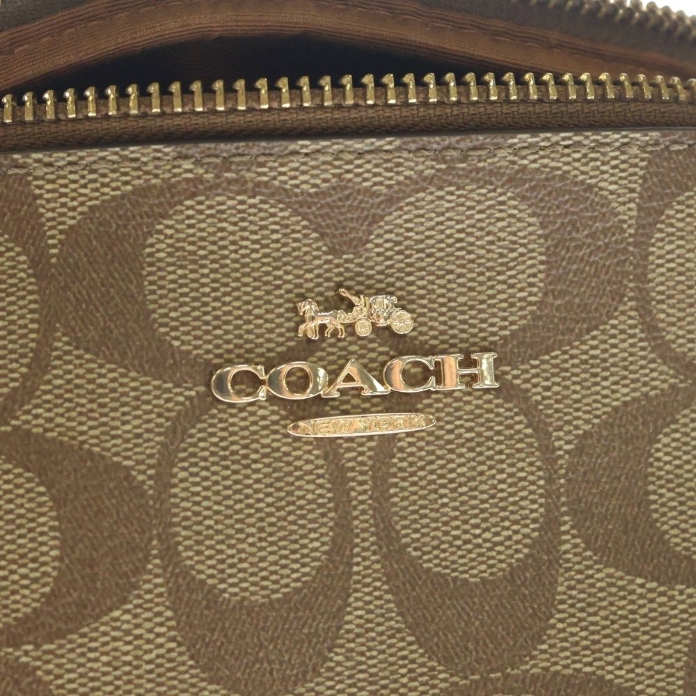 COACH (コーチ) シグネチャー クロスボディバッグ ウエストバッグ
