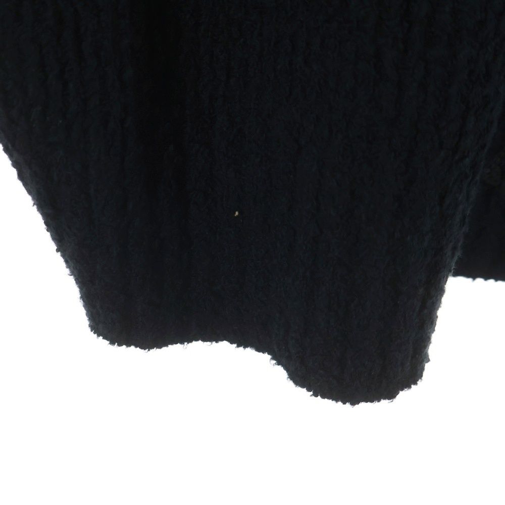 CHROME HEARTS (クロムハーツ) Y NOT Harako Leather Cross Patch Knit