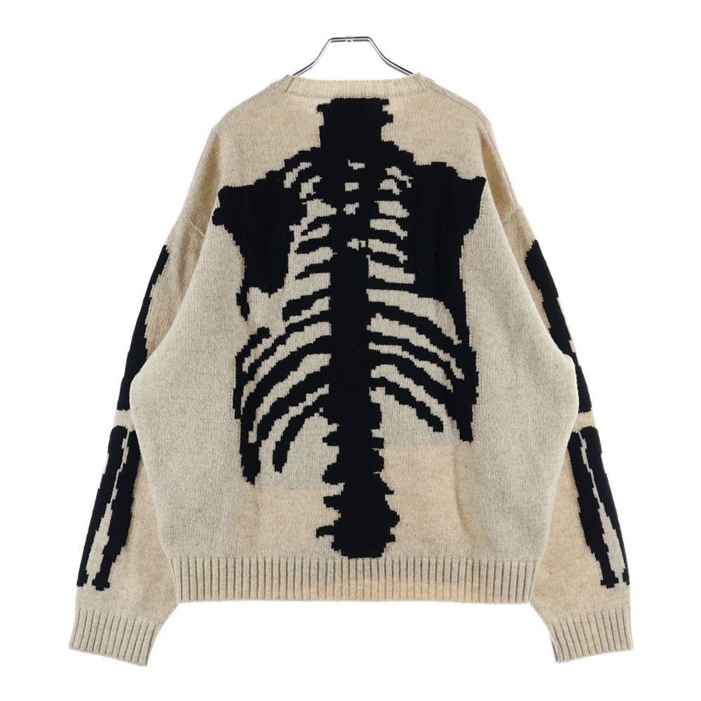 KAPITAL (キャピタル) 5G ウール BONE クルーネック ニット セーター