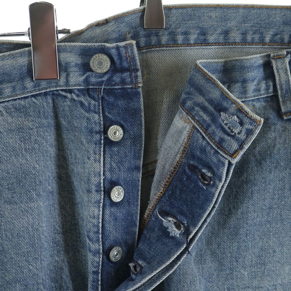 メンズ Levi's (リーバイス) 80s Vintage 3501-0117 ボタン裏刻印 524