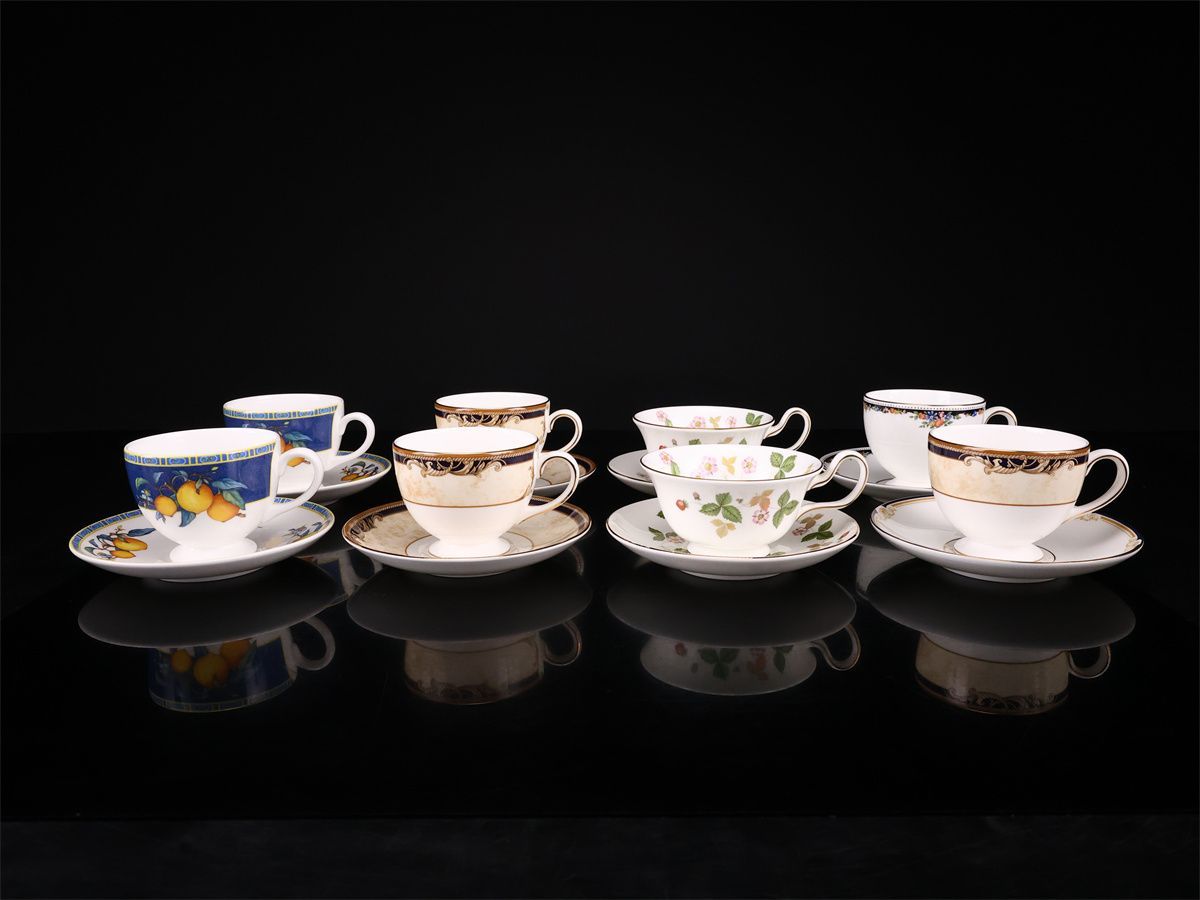 WEDGWOOD 【ウェッジウッド】 カップ＆ソーサー 四種 6組 12点セット 