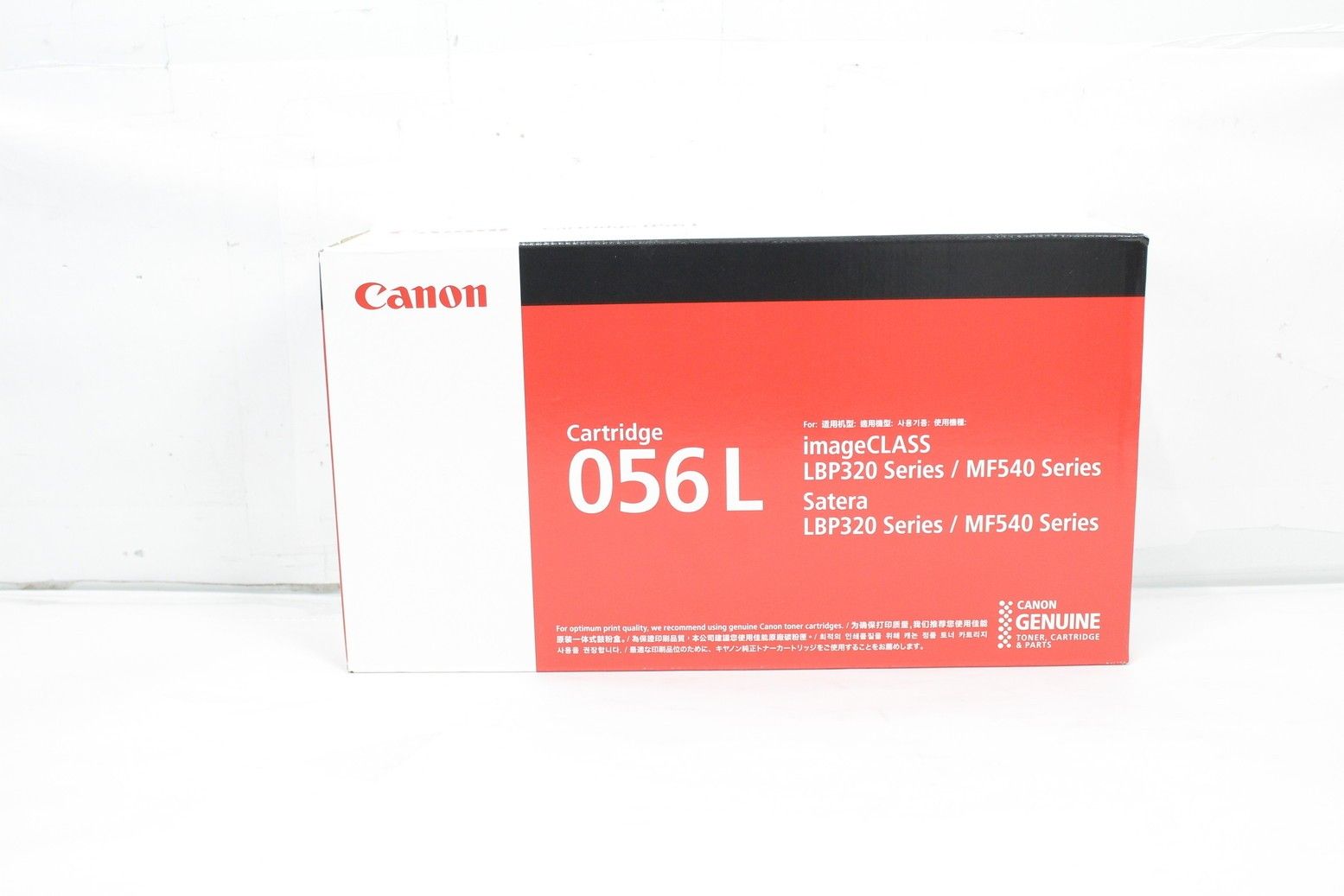 未使用 キャノン 純正 トナー CRG-056L   CANON ITAOWODRIHIC-D-G10-byebye