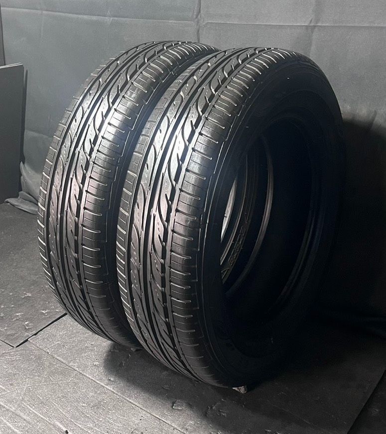 2024年製 約8分山 ダンロップ DUNLOP EC202 165/70R14 2本 h_1942