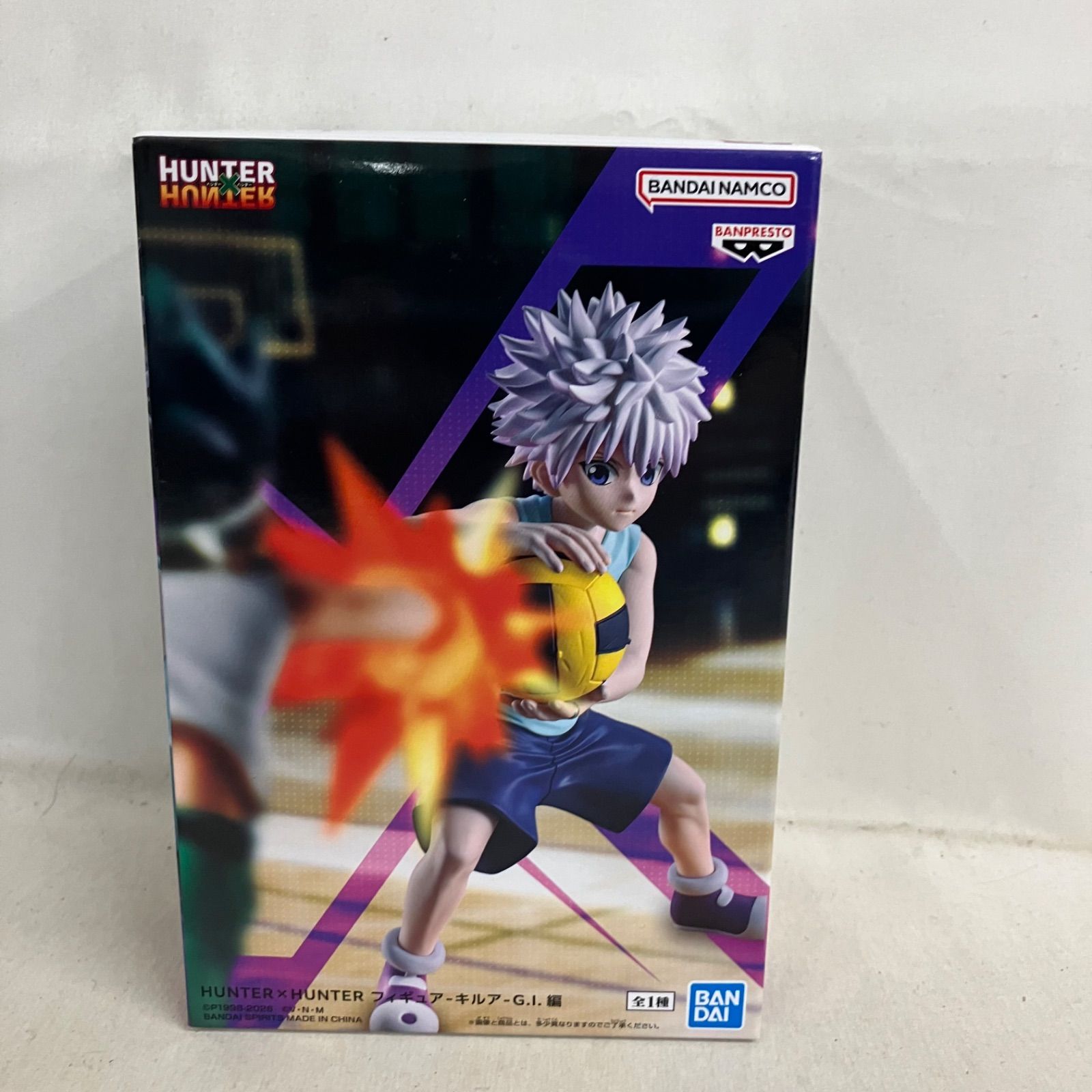 【未開封・ダンボール発送】HUNTER×HUNTER キルア 4個セット 新品未開封 箱付き プチプチ梱包ダンボール発送 HUNTER×HUNTER