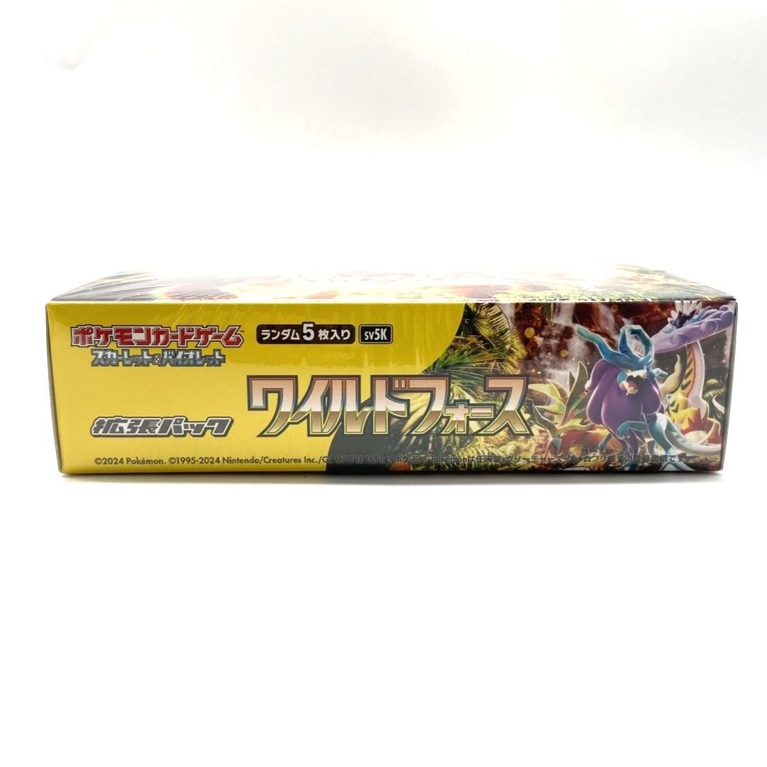 ワイルドフォース　スカーレット&バイオレットBOX ポケモンカードゲーム スカーレット&バイオレット 拡張パック ワイルド