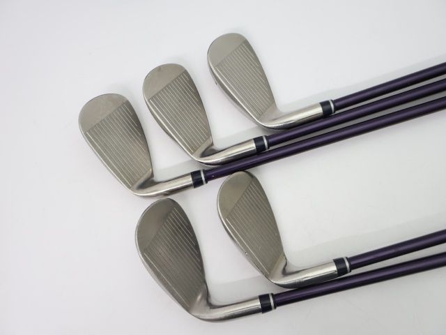中古】 レディース ダイワ オノフ ONOFF 2011 アイアン LP-412I/L 5本