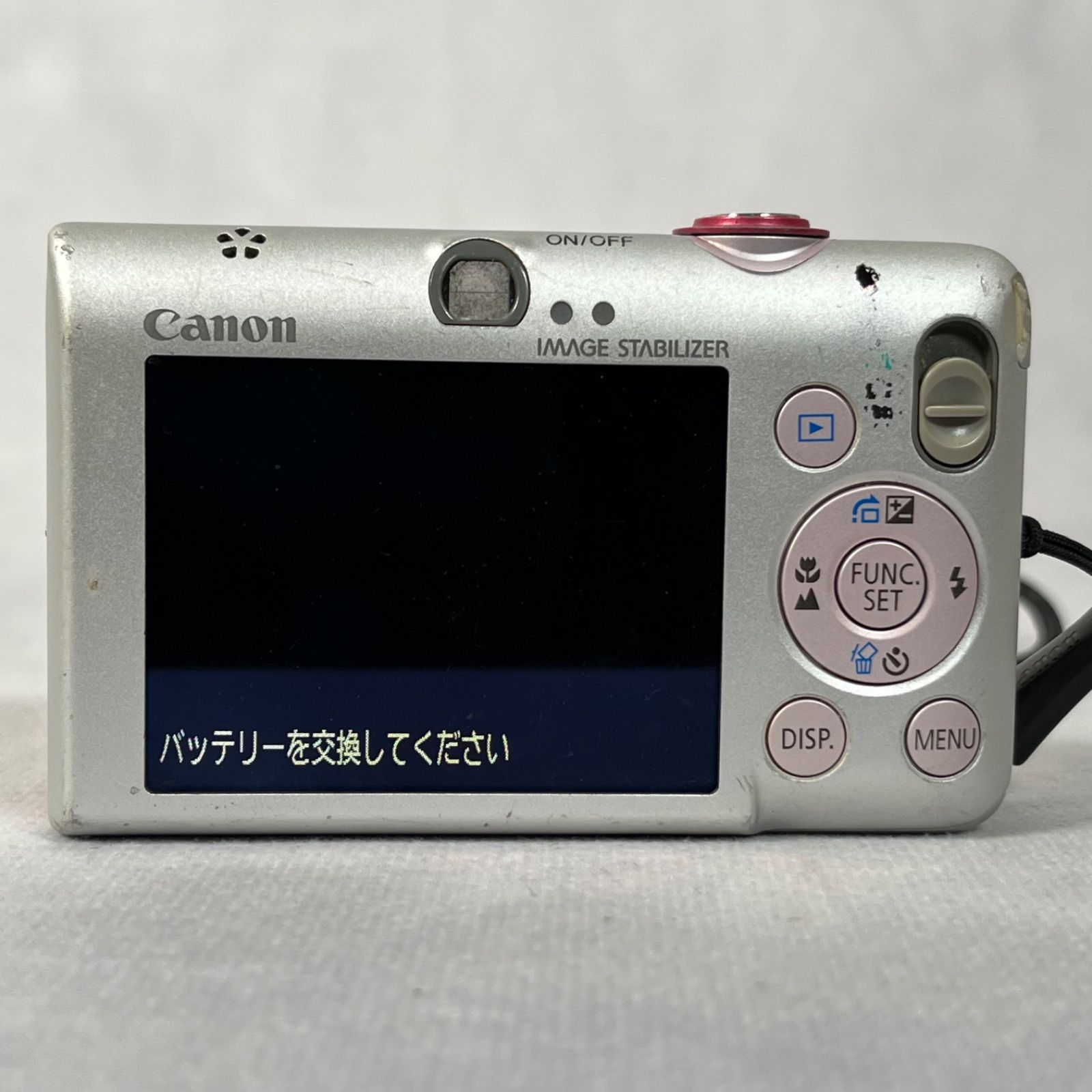管2603-319】CANON キヤノン IXY DIGITAL 110IS ピンク コンパクト 