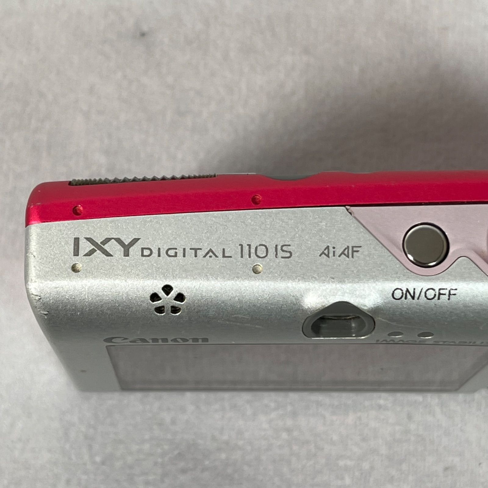管2603-319】CANON キヤノン IXY DIGITAL 110IS ピンク コンパクト 