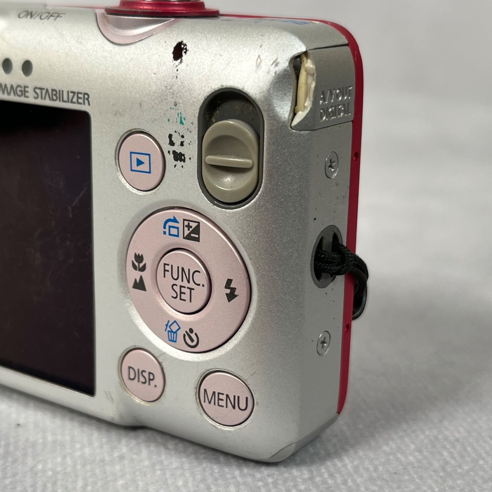管2603-319】CANON キヤノン IXY DIGITAL 110IS ピンク コンパクト 