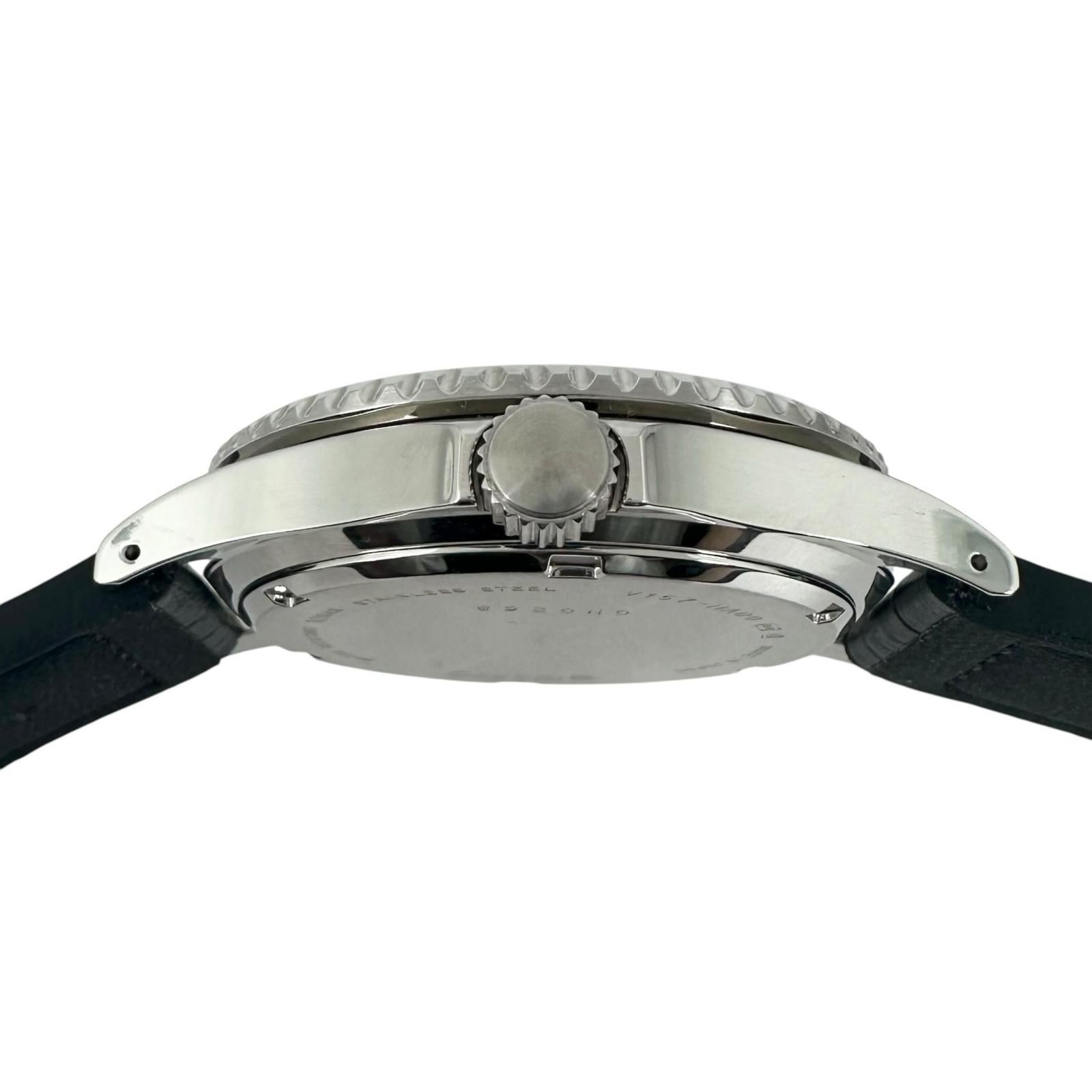 極美品 SEIKO セイコー ソーラー V157-HADO 腕時計 ステンレススチール 