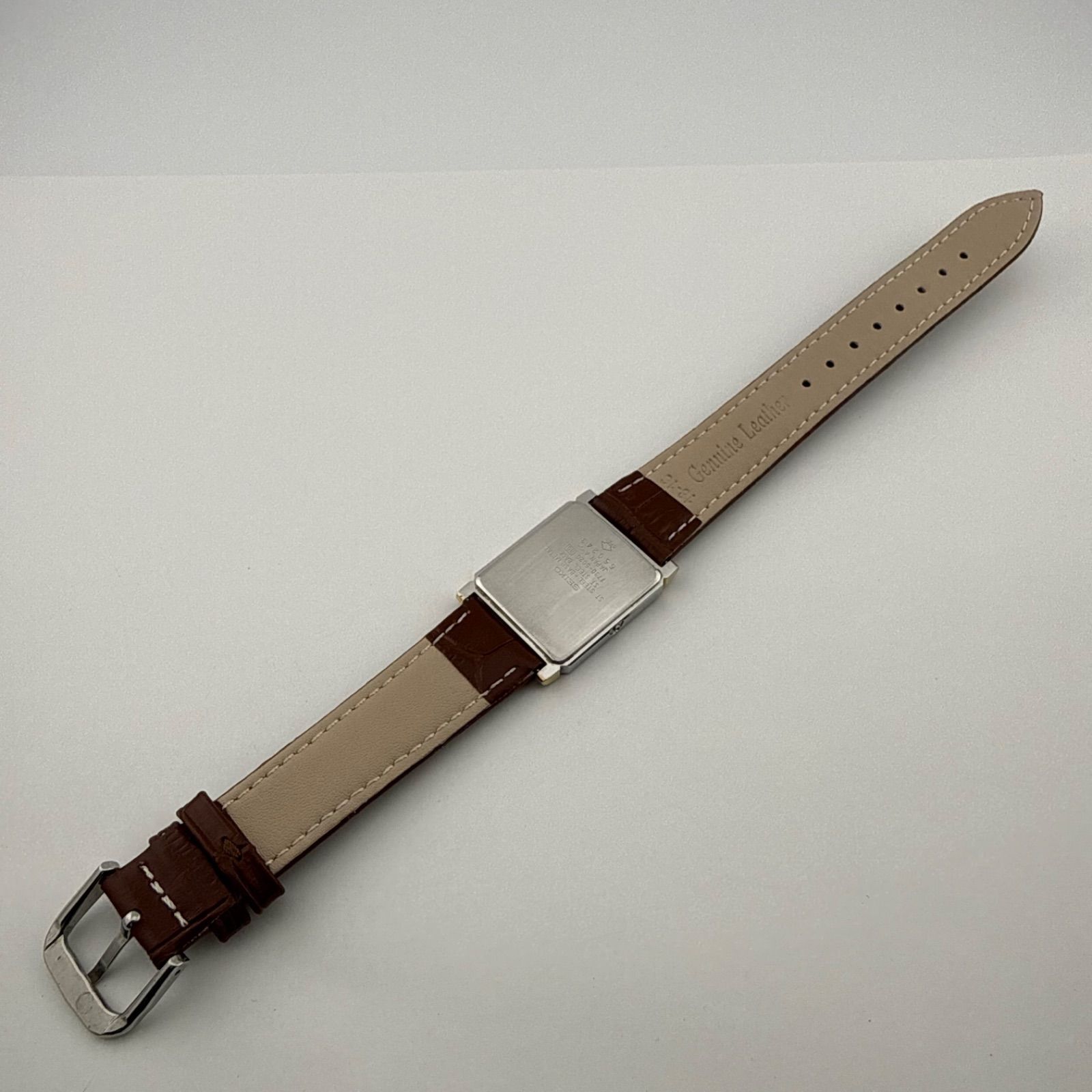SEIKO 7730-5020 セイコー DOLCE ドルチェ スクエア メンズ 腕時計 