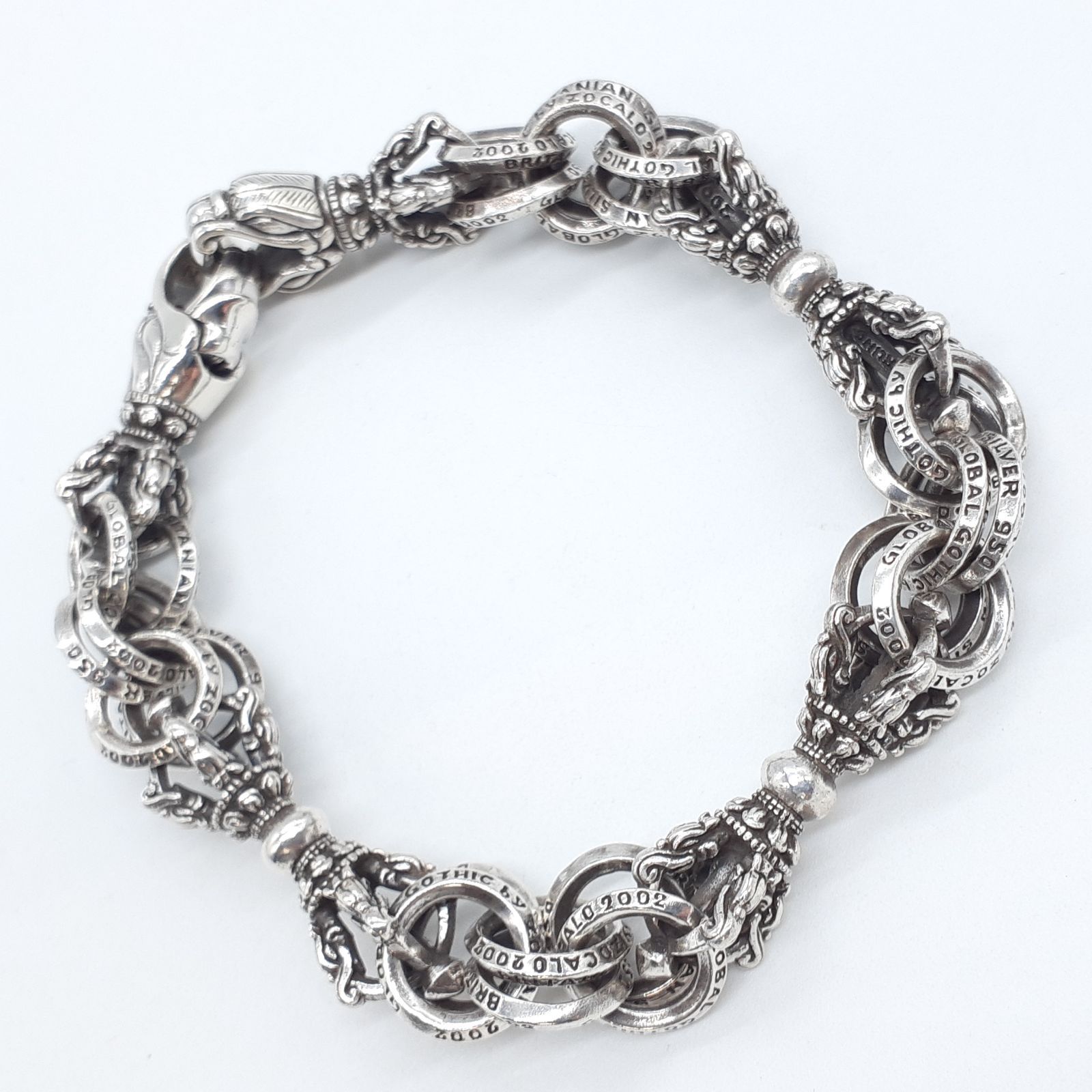 ZOCALO ソカロ ブレスレット SILVER 950 シルバー Bird Dorje Bracelet