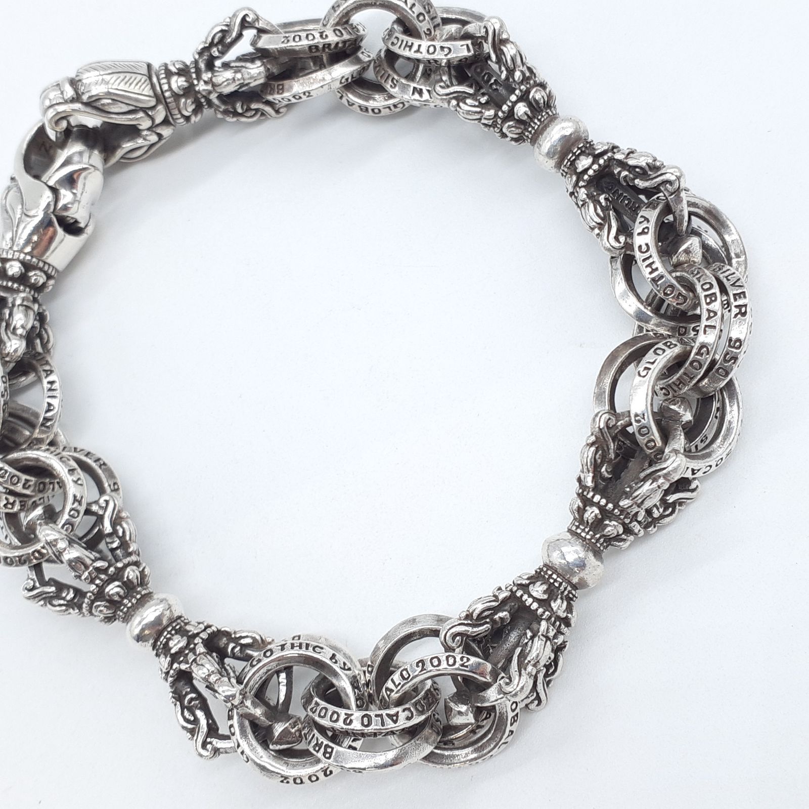 ソカロ　ブレスレット ZOCALO ソカロ ブレスレット SILVER 950 シルバー Bird Dorje Bracelet