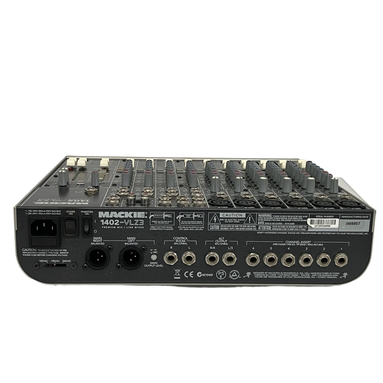 MACKIE 1402-VLZ3 アナログミキサー マッキー オーディオ 音響機材