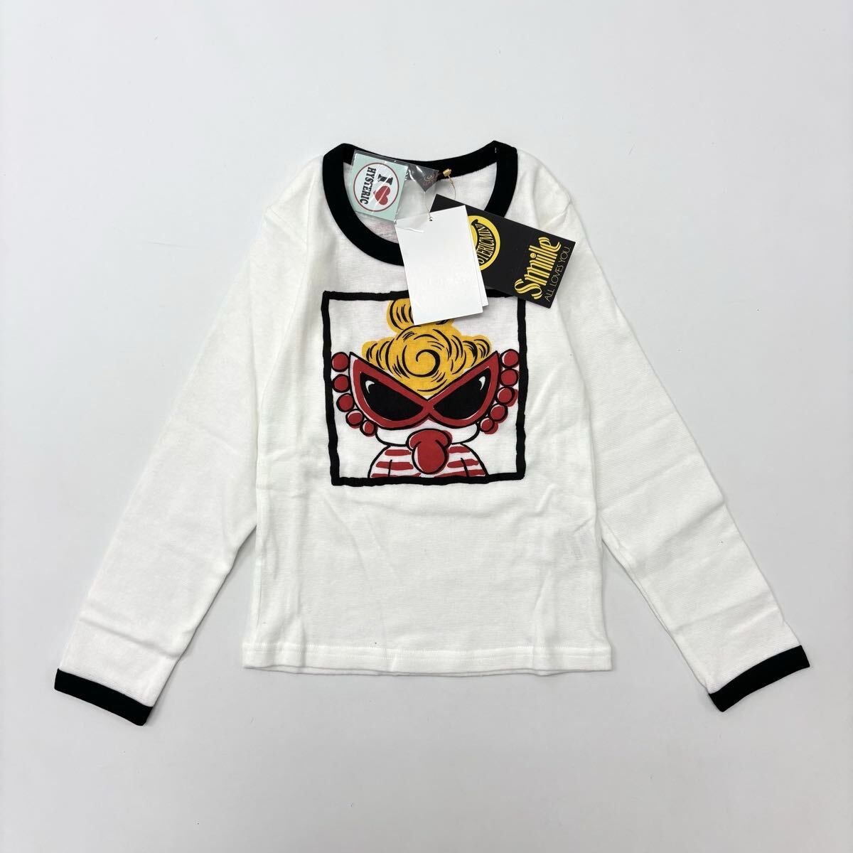 未使用 HYSTERIC GLAMOUR ヒステリックグラマー 長袖 カットソー KISS
