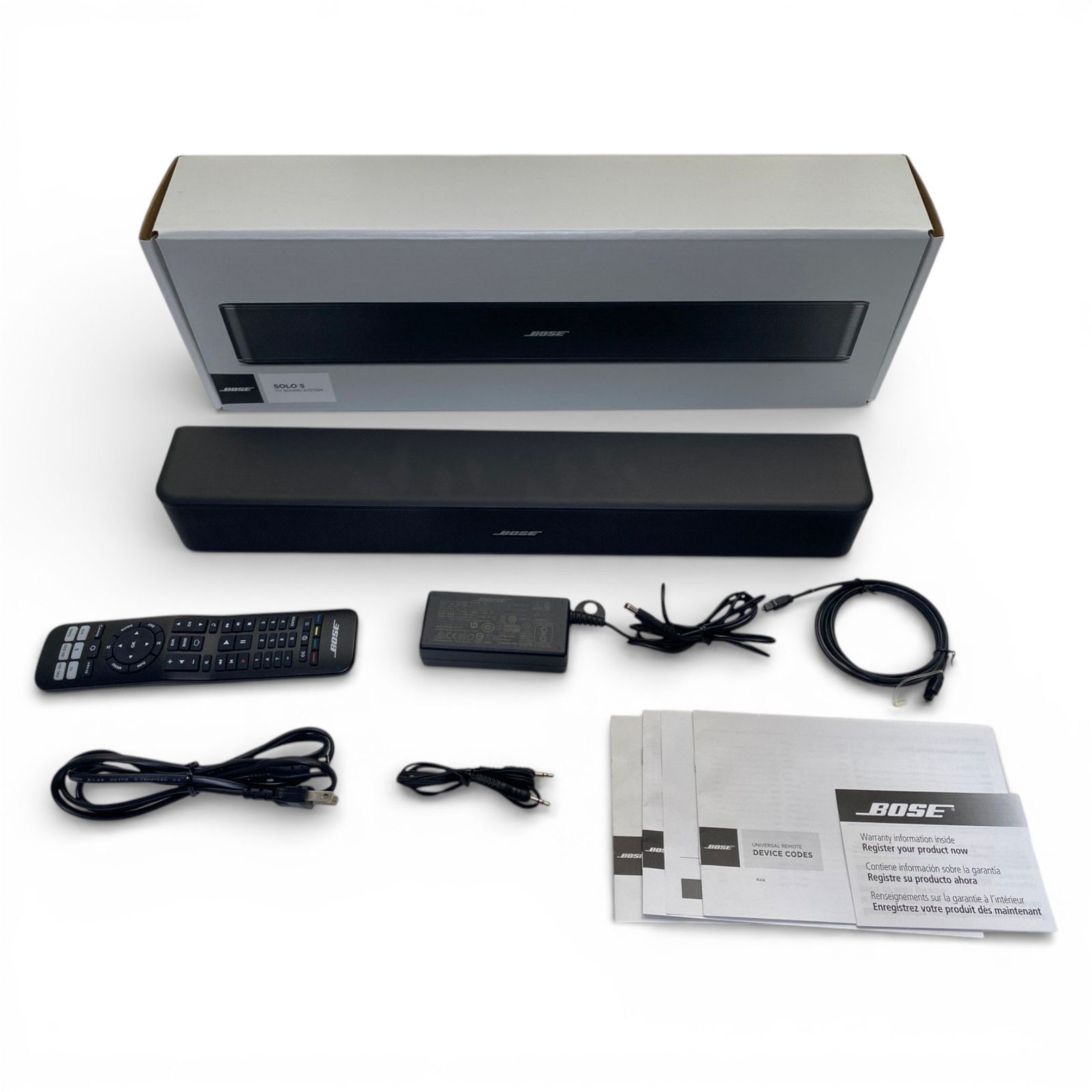 BOSE ボーズ Solo 5 TV Sound System サウンドバー Amazon.com: Bose Solo 5 TV Soundbar Sound System with Universal