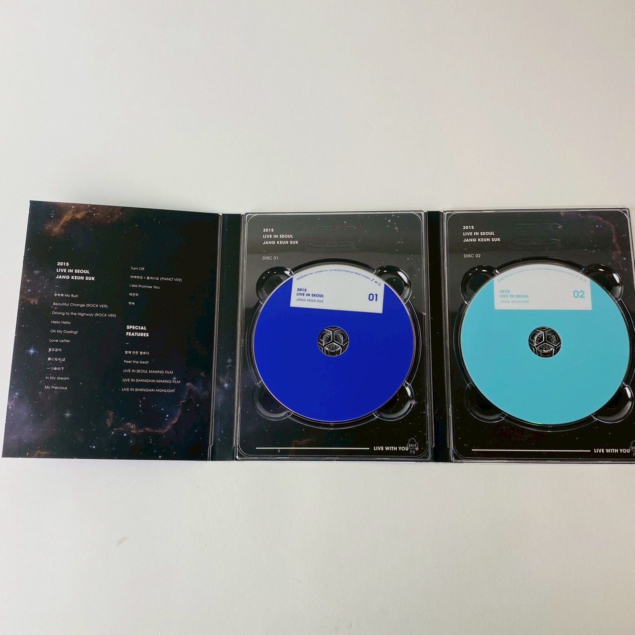 Z50❣️チャングンソク　2015 LIVE IN JAPAN　DVD-BOX チャングンソク（JANG KEUN SUK）/ 2015 LIVE IN SEOUL [MSC-N4]【DVD