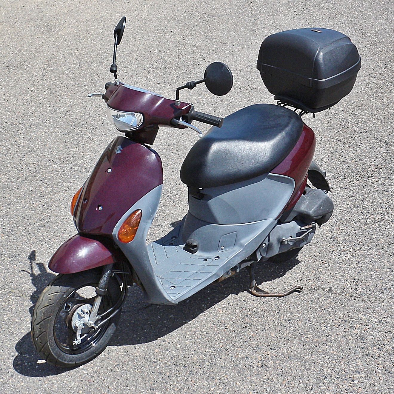 原付代理出品　スズキ　Lets4（シルバー) 中古車情報 街乗りにおすすめ スズキ レッツ4 シルバー | 川口輪業