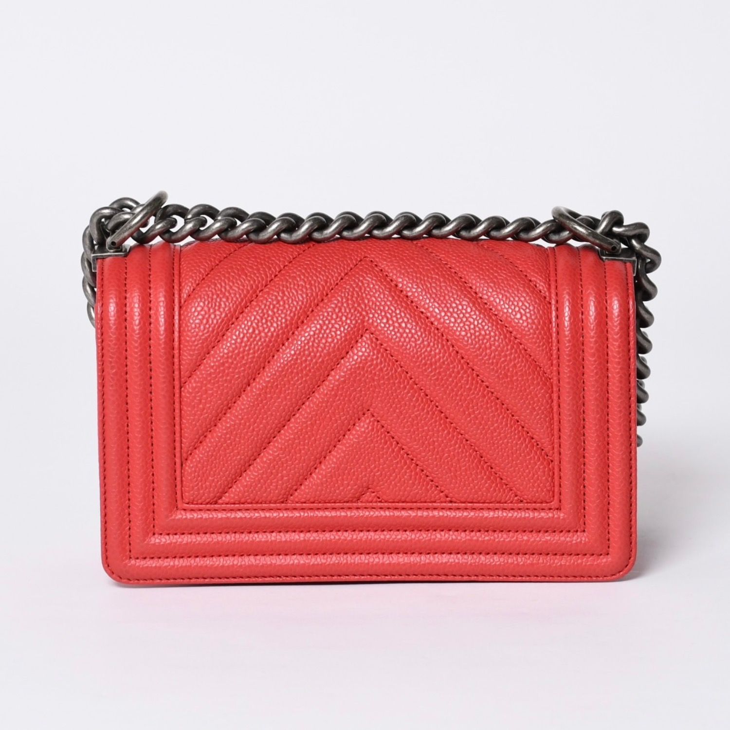 極美品 CHANEL シャネル ボーイシャネル スモール チェーンショルダー 