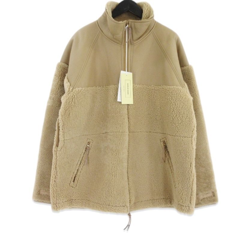 未使用 SEVEN BY SEVEN セブンバイセブン ムートンジャケット GEN2/LEVEL3 800-3225001 MOUTON JACKET Type キャメル L  99000796 未使用 SEVEN BY SEVEN セブンバイセブン ムートンジャケット GEN2