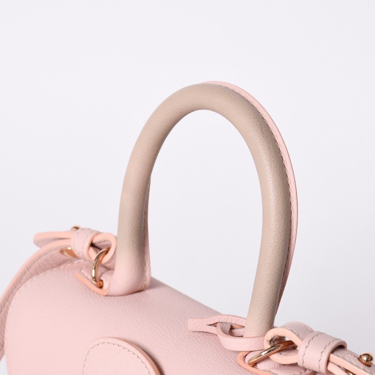 Delvaux デルヴォー Brilliant ブリヨン Hand Bag ハンドバッグ ピンク 