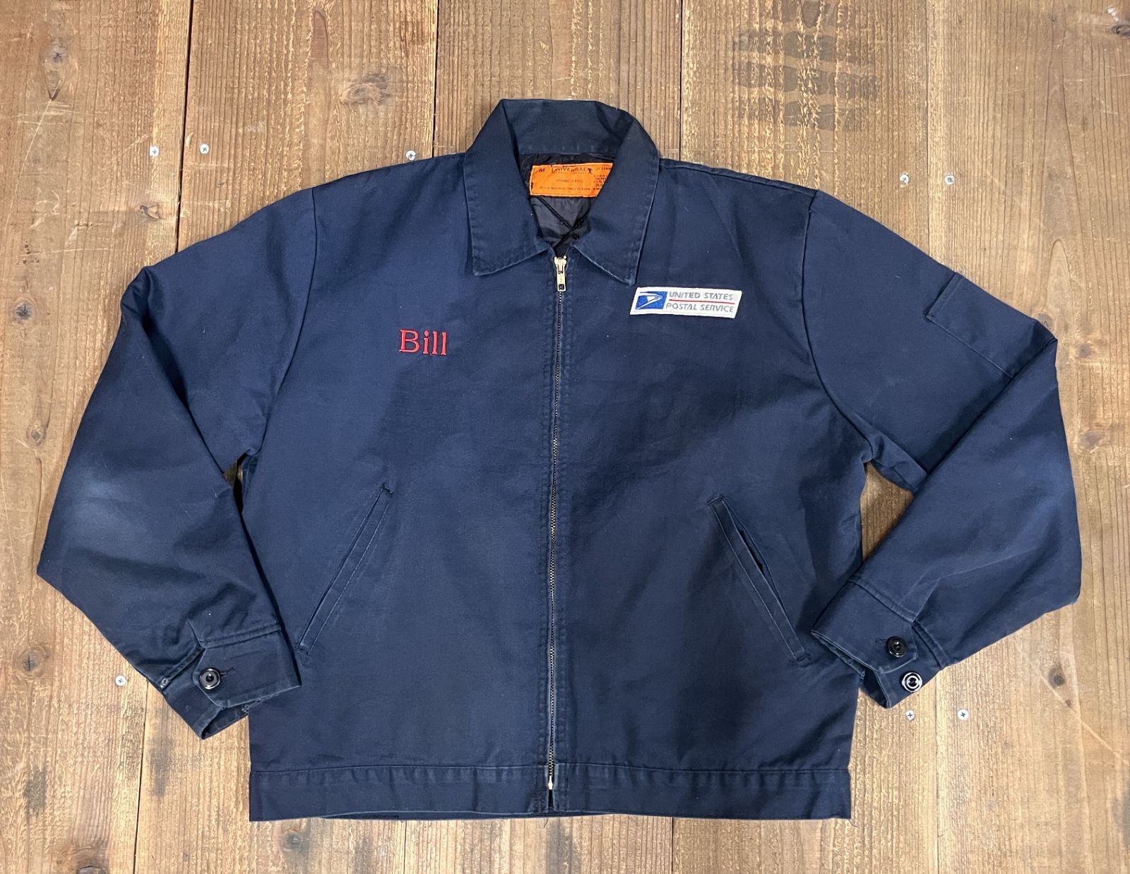 UNIVERSAL OVERALL × USPS Slash Pocket Jacket / 1989-92年製 実物官 