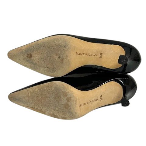 マノロブラニク MANOLO BLAHNIK パンプス ポインテッドトゥ エナメル マノロブラニク MANOLO BLAHNIK パンプス ポインテッドトゥ エナメル