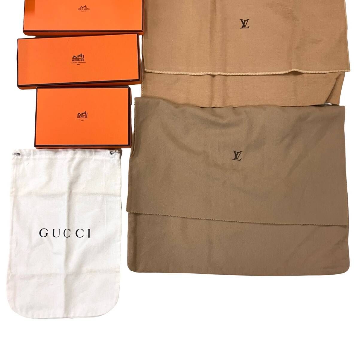 ★ブランド 空箱セット Cartier GUCCI grosse HERMES ルイヴィトン エルメス グッチ カルティエ ブランド 空箱 袋 まとめ