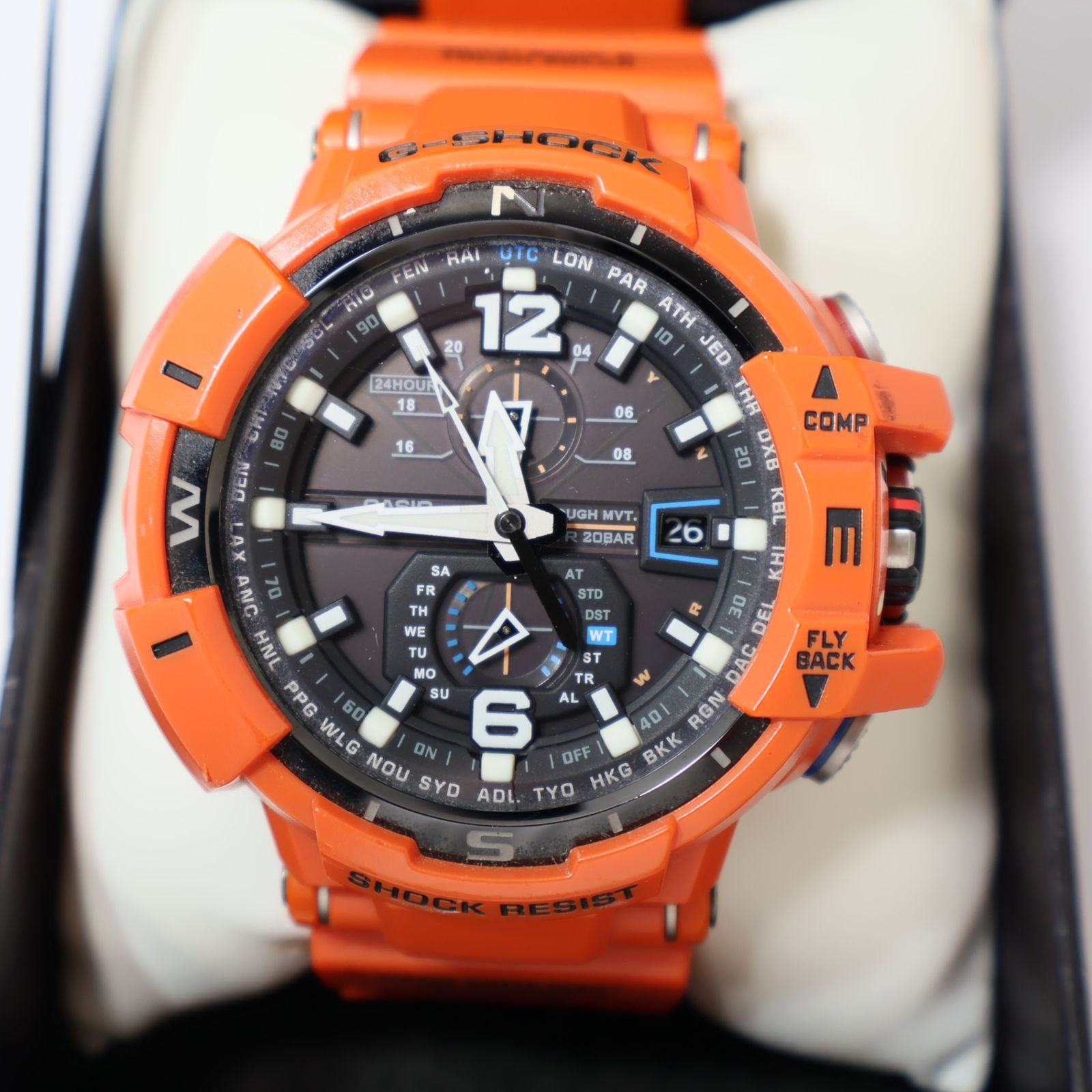 CASIO G-SHOCK GW-A1100R スカイコックピット オレンジ